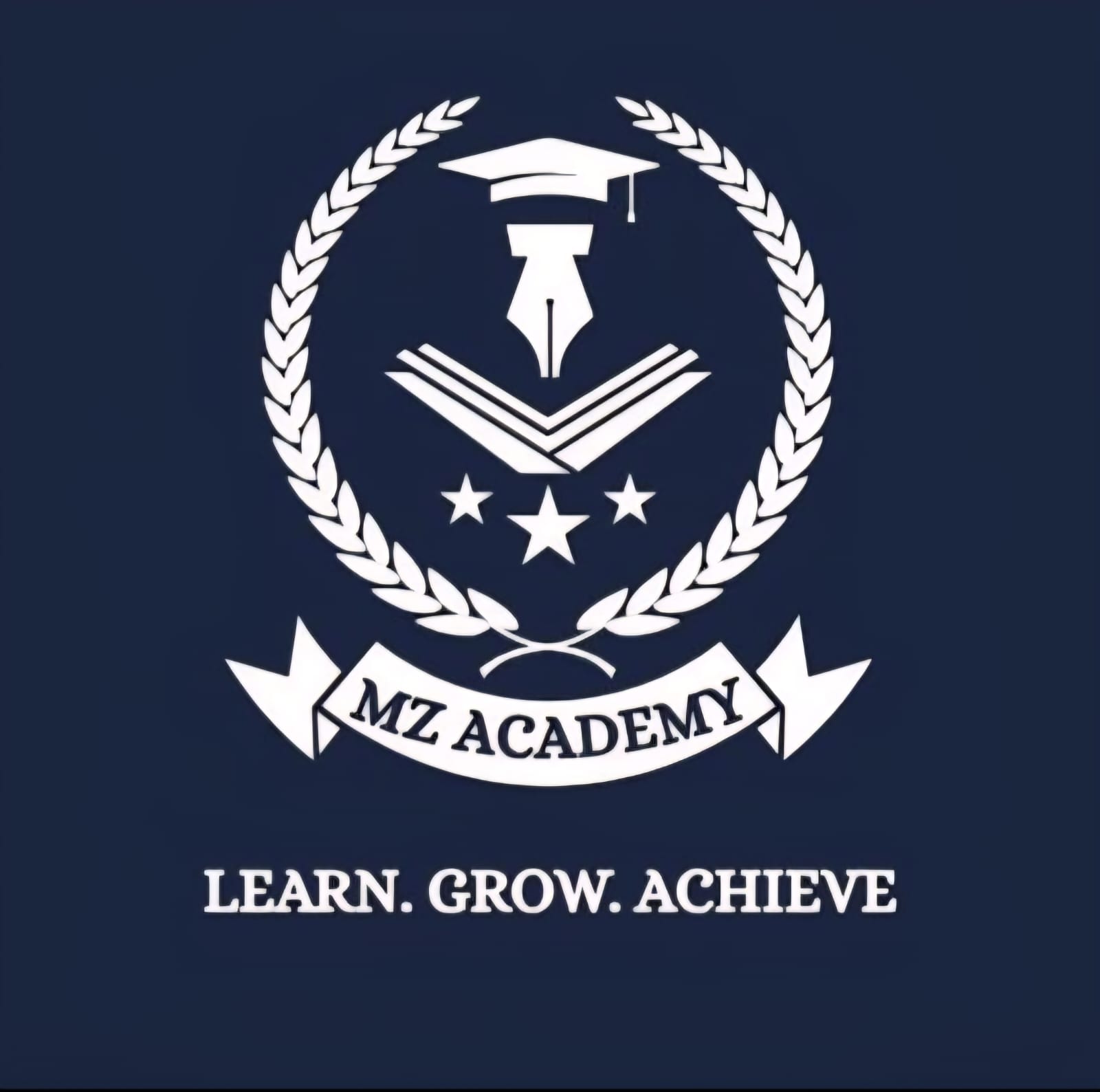 MZ-Academy and i have its logo