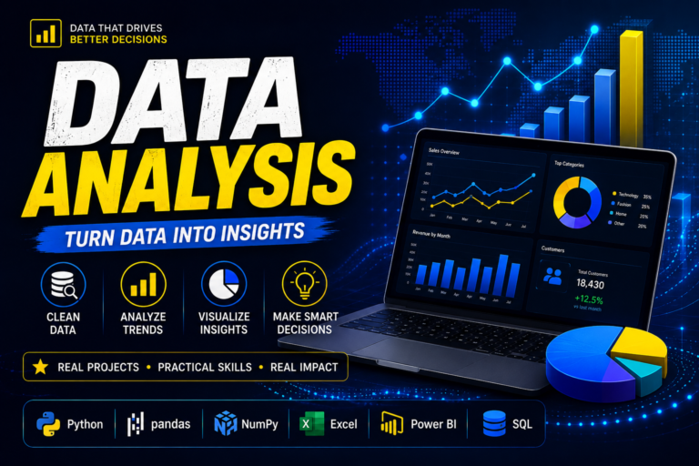 DATA ANALYSIS: FROM RAW DATA TO REAL-WORLD DECISIONS
