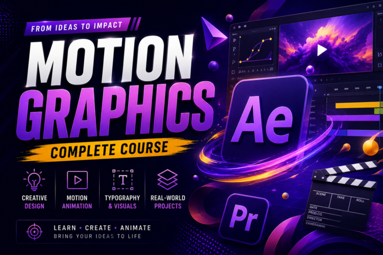 3D Motion Graphics: From Beginner to Pro